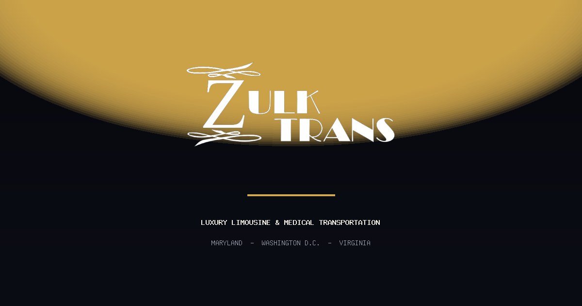 Zulk Transportation Limousine Van Sedan Service